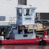 TUG THEODORE at Chincoteague, VA. Operated by Fisher Marine Const, Inc.