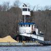 CONNIE ANN outbound on the Nanticoke River at Woodland, DE.