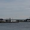 Feb 2012, during building of the Indian River bridge. The old bridge is in the background.